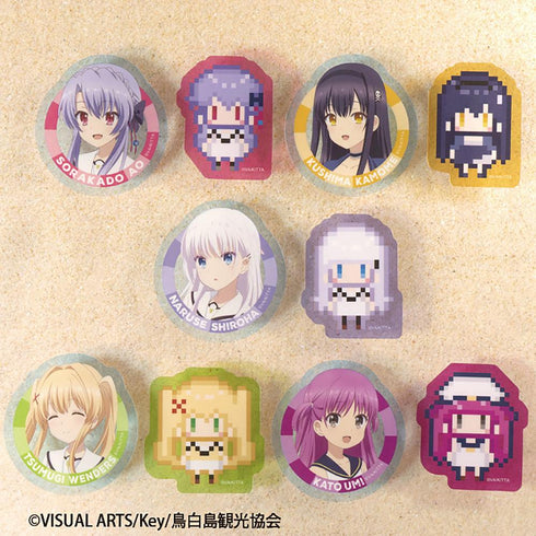 『Summer Pockets』【食玩】Wダイカットクリアステッカー【BOX】