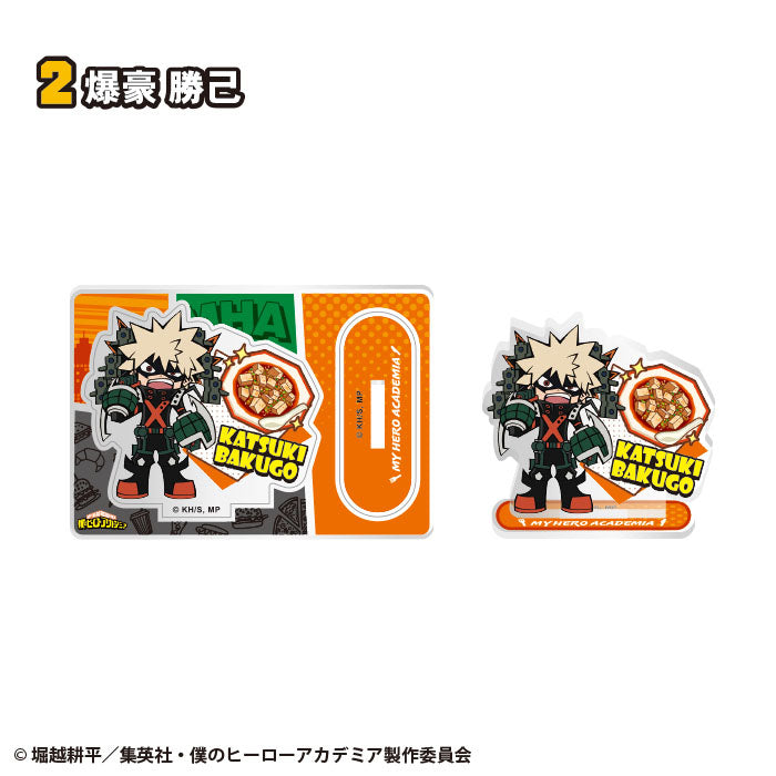 僕のヒーローアカデミア』【食玩】キャラグルメアクリルスタンド