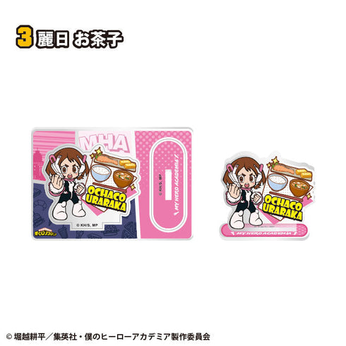 『僕のヒーローアカデミア』【食玩】キャラグルメアクリルスタンド【BOX】