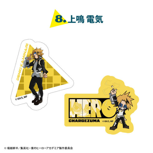 『僕のヒーローアカデミア』【食玩】Wダイカットクリアステッカー【BOX】