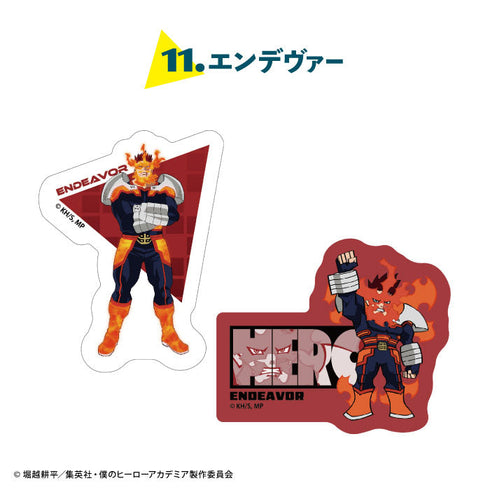 『僕のヒーローアカデミア』【食玩】Wダイカットクリアステッカー【BOX】