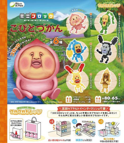 『こびとづかん』【食玩】CV ミニミニブロック【BOX】