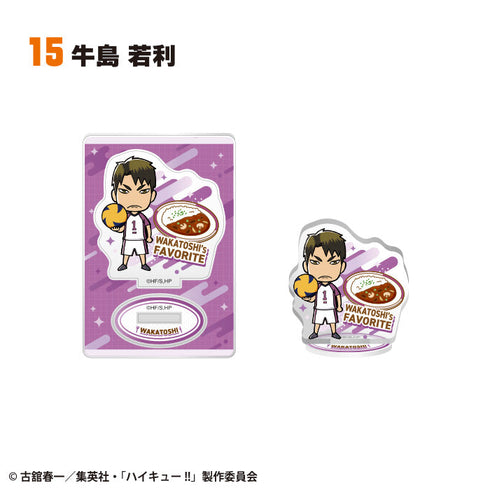 『ハイキュー!!』【食玩】キャラグルメアクリルスタンド2【BOX】