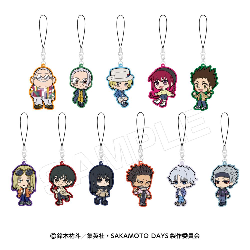 サカモトデイズ　1-20巻＋小説　ウエハースカード　ラバーストラップ　一部初版 Amazon.co.jp: SAKAMOTO DAYSウエハース 20個入りBOX (食玩