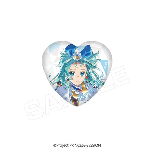 『プリンセッション・オーケストラ』ハート缶バッジセット