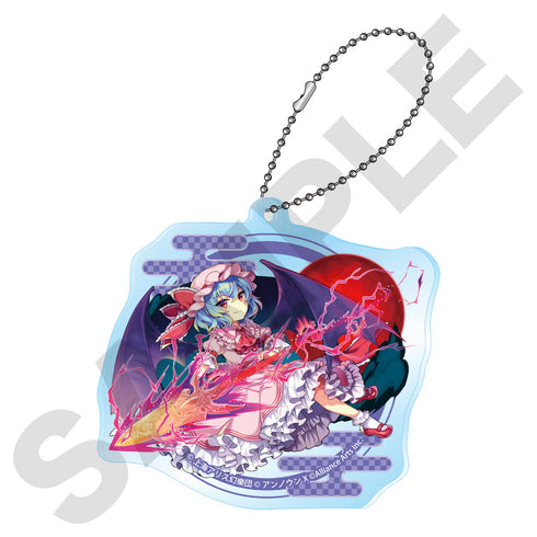 『東方ダンマクカグラ ファンタジア・ロスト』ダイカットアクリルボールチェーン【BOX】