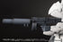 "POWERDoLLS" Plastic Kit X-4+ PD-802 Armored Infantry Weapon Set 2: Shoulder Parts for Weapon Mounting, MC 120mm Cannon, DRu20ATM, and DSG11 SMG