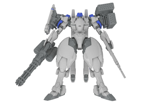 "POWERDoLLS" Plastic Kit X-4+ PD-802 Armored Infantry Weapon Set 3: Shoulder Parts for Weapon Mounting & DRu35 MLC & R25 Rocket & M7A Gatling Gun