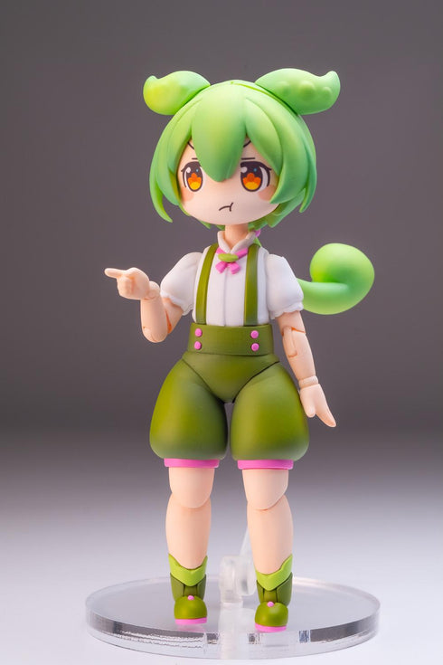 『東北ずん子・ずんだもんプロジェクト』1/12スケール プラスチックキット プラフィア  ずんだもん(ミニフィギュア同梱セット)【202410再販】