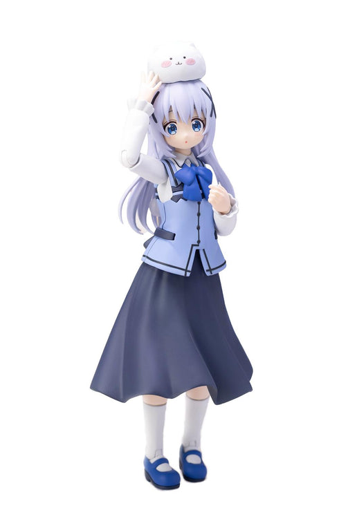 "Is the Order a Rabbit? BLOOM" Non-Scale Plastic Kit: Plafia Chino (Set Includes Mini Figure)