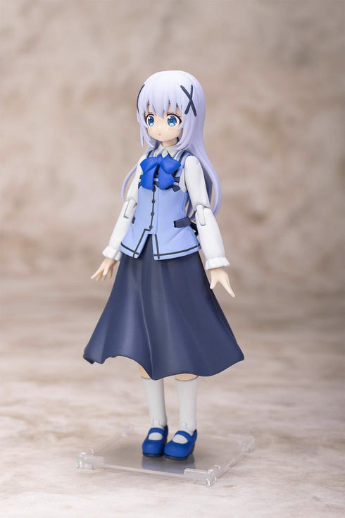 "Is the Order a Rabbit? BLOOM" Non-Scale Plastic Kit: Plafia Chino (Set Includes Mini Figure)
