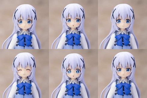 "Is the Order a Rabbit? BLOOM" Non-Scale Plastic Kit: Plafia Chino (Set Includes Mini Figure)