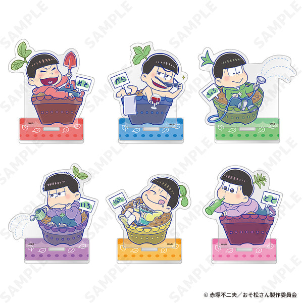 『パズ松さん』植木鉢シリーズ トレーディングアクリルスタンド