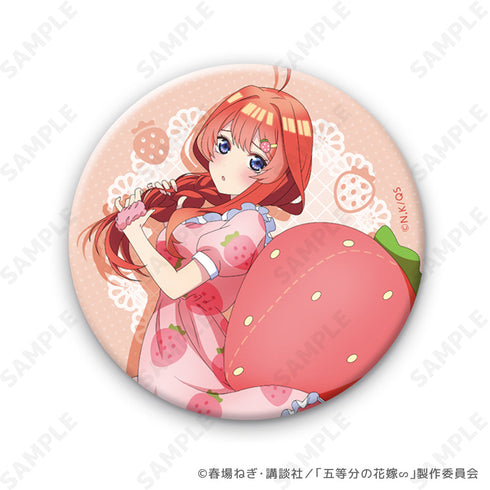 『五等分の花嫁∽』いちごルームウェア トレーディング缶バッジ【BOX】