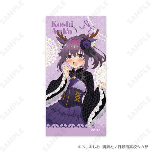 『しかのこのこのここしたんたん』クリアファイル&ステッカーセット 3 虎視餡子-しかみみ和洋折衷-