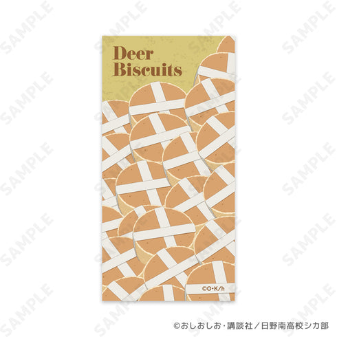 『しかのこのこのここしたんたん』クリアファイル&ステッカーセット 5 鹿&鹿せんべい