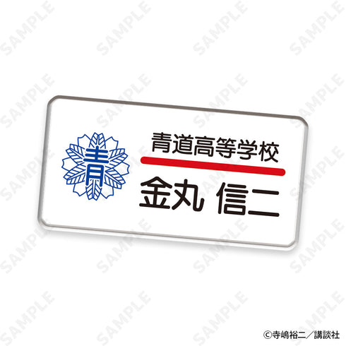 『ダイヤのA act II』Seido High School Baseball Club トレーディングネームバッジ【BOX】