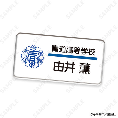 『ダイヤのA act II』Seido High School Baseball Club トレーディングネームバッジ【BOX】