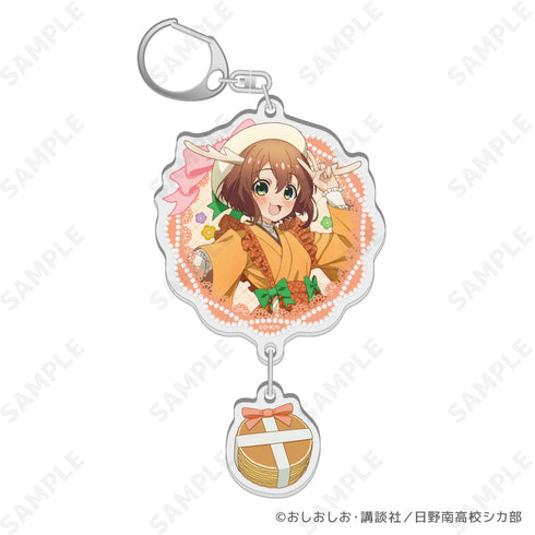 『しかのこのこのここしたんたん』2連アクリルキーホルダー 1 鹿乃子のこ