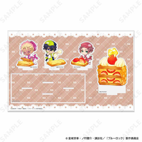 『ブルーロック』ジオラマアクリルスタンド 3 ナポレオンパイ Bon appetit