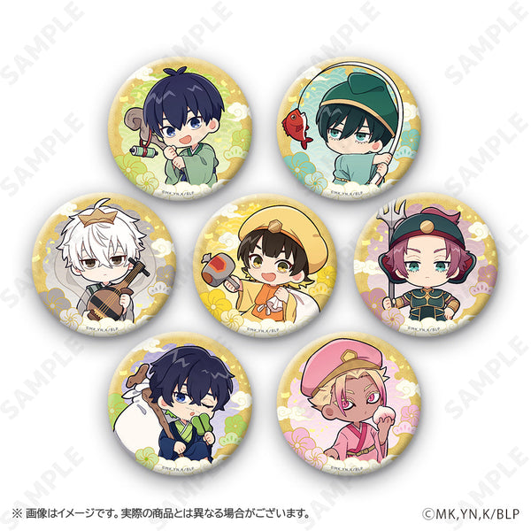 『ブルーロック』トレーディング和紙缶バッジ ふくふく七福神【BOX】