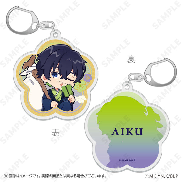 『ブルーロック』両面アクリルキーホルダー 6 オリヴァ・愛空 ふくふく七福神