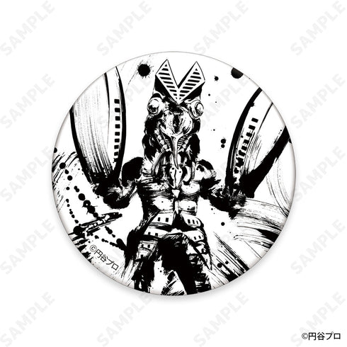 『ウルトラ怪獣』墨絵風コレクション トレーディング和紙風缶バッジ【BOX】