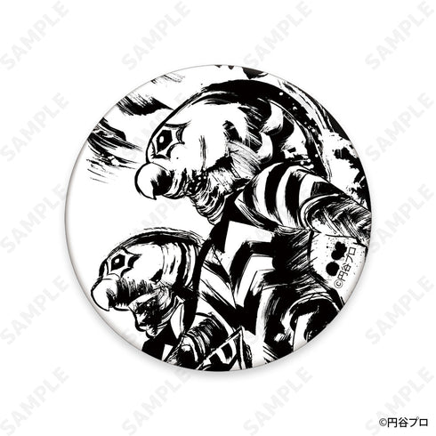 『ウルトラ怪獣』墨絵風コレクション トレーディング和紙風缶バッジ【BOX】