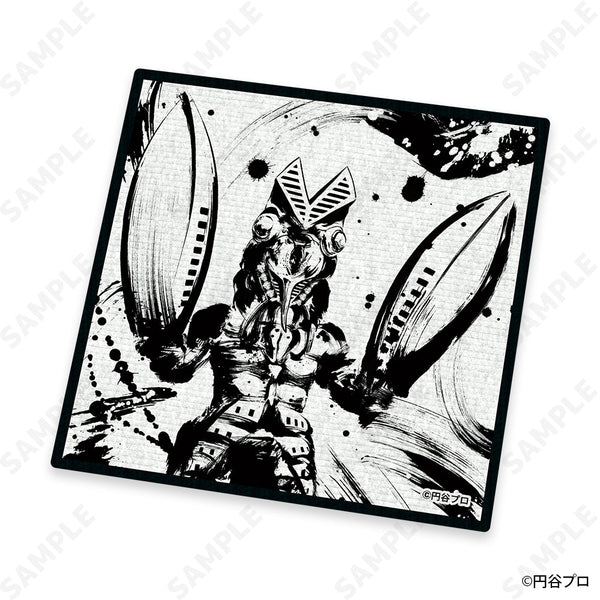 『ウルトラ怪獣』墨絵風コレクション ウォッシュタオル 1 バルタン星人