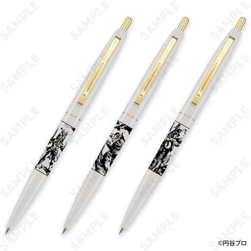 『ウルトラ怪獣』墨絵風コレクション クリックゴールド(3本セット) 1 ウルトラマン怪獣