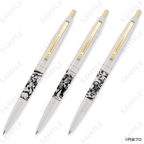 『ウルトラ怪獣』墨絵風コレクション クリックゴールド(3本セット) 2 ウルトラセブン怪獣