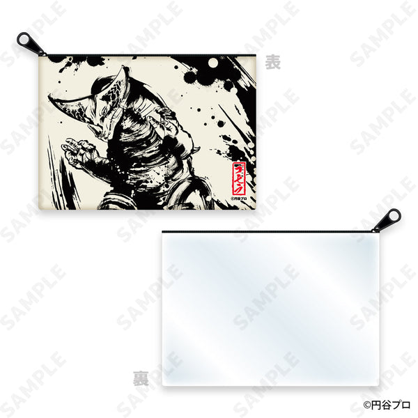 『ウルトラ怪獣』墨絵風コレクション クリア窓付きポーチ 2 ゴモラ