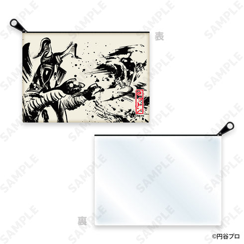 『ウルトラ怪獣』墨絵風コレクション クリア窓付きポーチ 3 ゼットン