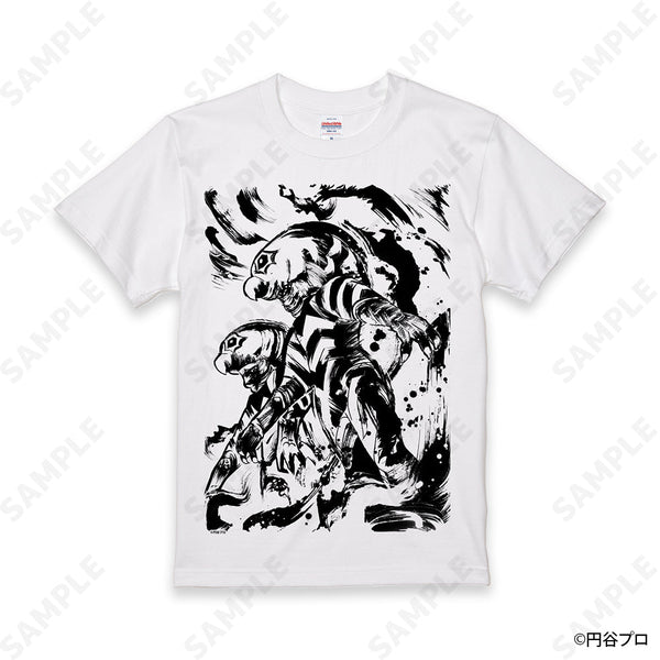 『ウルトラ怪獣』墨絵風コレクション Tシャツ 6 ガッツ星人 M