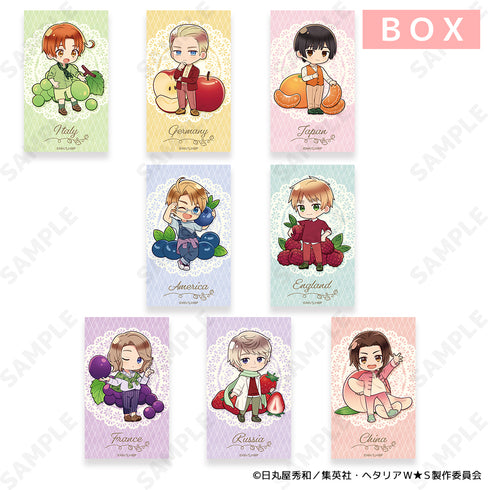 《Hetalia World☆Stars》-Fruit Party- 收藏貼紙【盒裝】