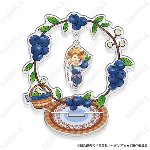 "Hetalia World☆Stars" -Fruit Party- Yurakko Acrylic Stand 4: America