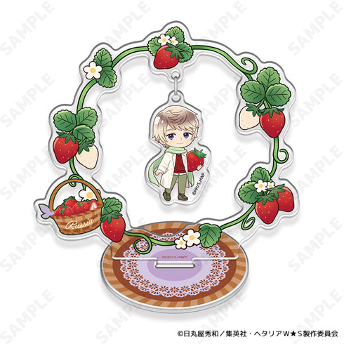 "Hetalia World☆Stars" -Fruit Party- Yurakko Acrylic Stand 7: Russia