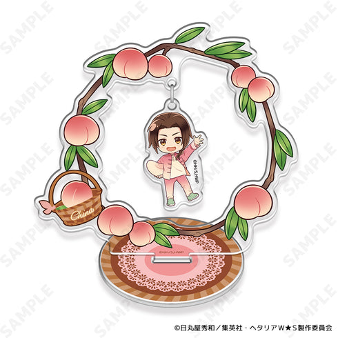 "Hetalia World☆Stars" -Fruit Party- Yurakko Acrylic Stand 8: China