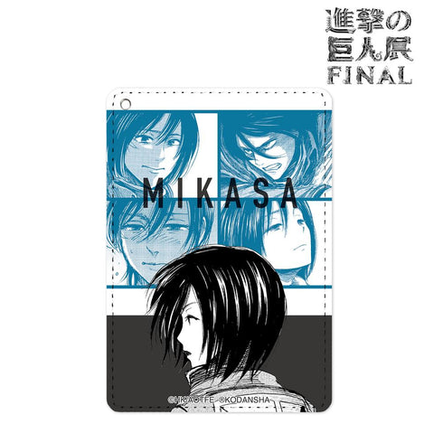 『進撃の巨人』ミカサ コマ割りパスケース【202504再販】