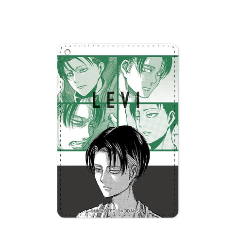 『進撃の巨人』リヴァイ コマ割りパスケース【202510再販】