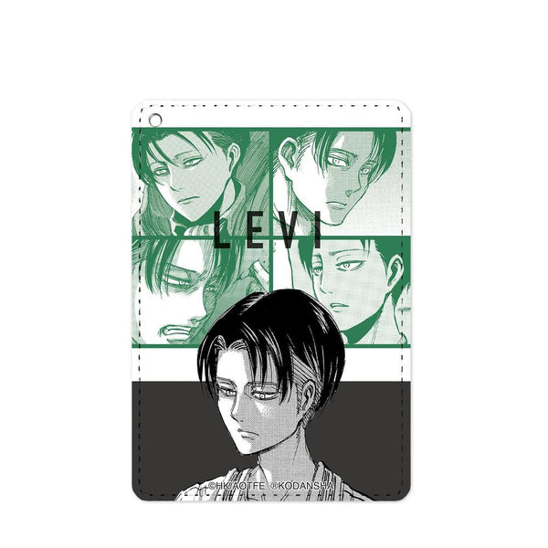 『進撃の巨人』リヴァイ コマ割りパスケース【202603再販】