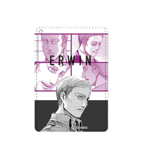 『進撃の巨人』エルヴィン コマ割りパスケース【202510再販】