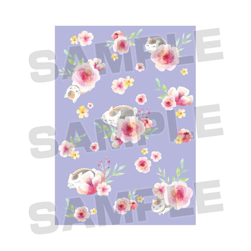 『夏目友人帳』ニャンコ先生 Ani-Art Tシャツ ムラサキレディース【202602再販】