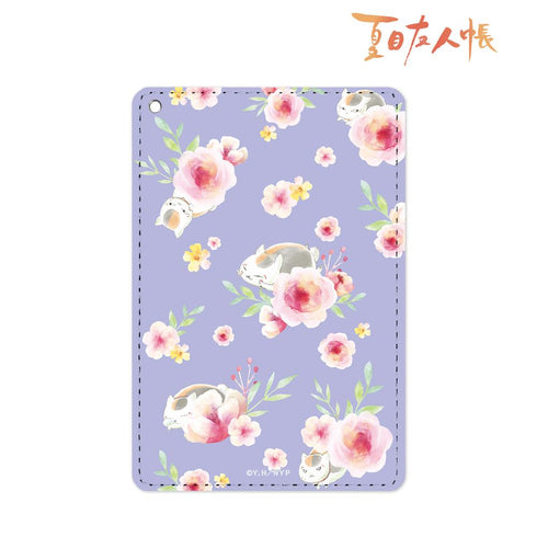 『夏目友人帳』Ani-Art 1ポケットパスケース ムラサキ【202503再販】