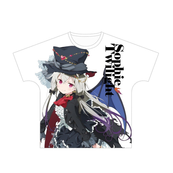 『となりの吸血鬼さん』描き下ろしイラスト ソフィー・トワイライト ハロウィンVer. フルグラフィックTシャツユニセックス【202609再販】