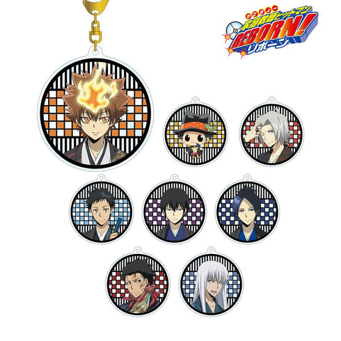 『家庭教師ヒットマンREBORN!』トレーディング 描き下ろしイラスト 和服Ver. アクリルキーホルダー(単位/BOX)【202512再販】