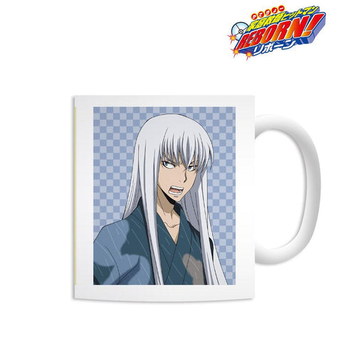 『家庭教師ヒットマンREBORN!』描き下ろしイラスト スペルビ・スクアーロ 和服Ver. マグカップ【202603再販】