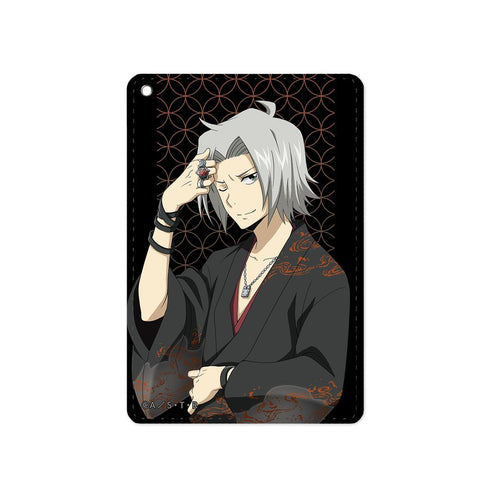 『家庭教師ヒットマンREBORN!』描き下ろしイラスト 獄寺隼人 和服Ver. 1ポケットパスケース【202512再販】