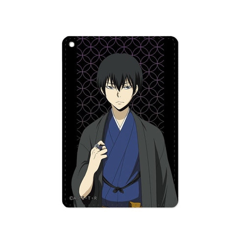 『家庭教師ヒットマンREBORN!』描き下ろしイラスト 雲雀恭弥 和服Ver. 1ポケットパスケース【202507再販】