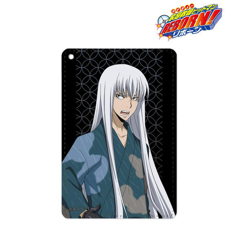 『家庭教師ヒットマンREBORN!』描き下ろしイラスト スペルビ・スクアーロ 和服Ver. 1ポケットパスケース【202507再販】